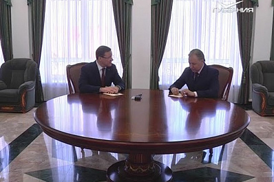 Глава региона и председатель совета директоров банка Солидарность обсудили перспективы сотрудничества