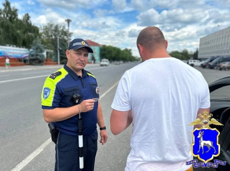 В Самарской области у мужчины отобрали авто за пьяное вождение