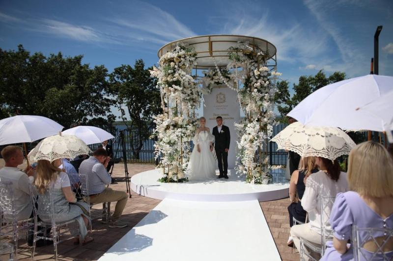 В Самаре чествовали юбиляров супружеской жизни