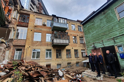 В Самаре укрепят фасад дома на Галактионовской