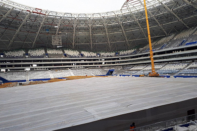 Строительство стадиона Самара Арена завершат к 30 марта