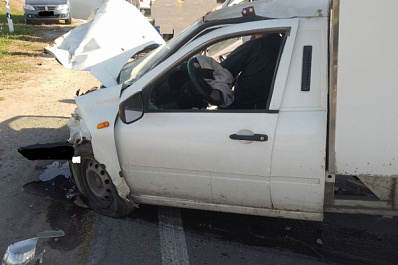 В Шигонском районе столкнулись две "Гранты" 24 сентября