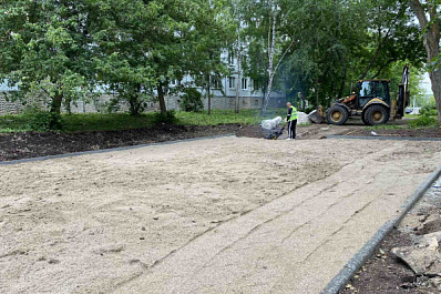 Ремонт пяти дворов в Красноглинском районе Самары завершат до 31 августа 2021 года