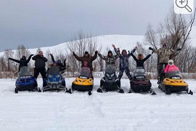 За отклонение от снегоходных маршрутов по «Самарской Луке» будут штрафовать