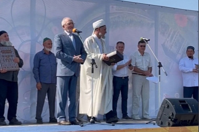 В Самарской области заложили первый камень на месте строительства соборной мечети