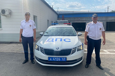 Сотрудники областного ГАИ спасли истекающего кровью мужчину