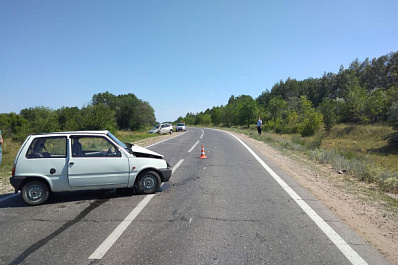 Водитель на "Оке" устроил под Сызранью жесткое ДТП 