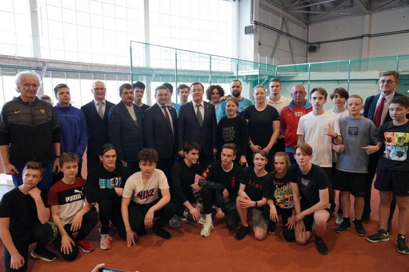 В Самарской области открылся новый легкоатлетический манеж
