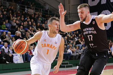 Баскетбольная Самара уступила Нижнему Новгороду в домашнем матче
