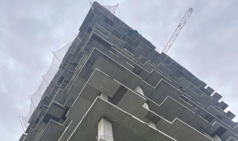 В Самаре начали рыть котлован для 8-этажного дома на Третьей просеке