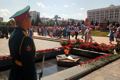 В День памяти и скорби в Самаре вспоминали погибших в годы Великой Отечественной войны