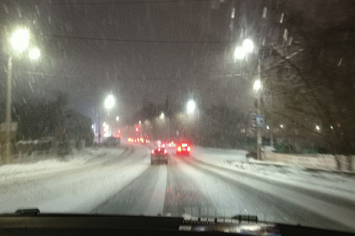 Ночью 18 марта в Самарской области ожидается мокрый липкий снег