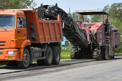 В Самарской области ремонтируют 18 км дороги Осинки - Хворостянка - Чагра - Марьевка