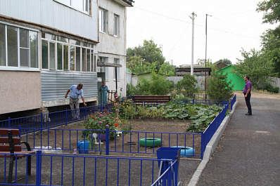 Жители Большеглушицкого района оценили комфортные дворовые территории