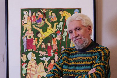 В областной библиотеке покажут наивно-философские графические рисунки Жени Бабушкина