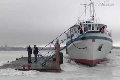 Сегодня по Волге в тестовом режиме пустили "омик"