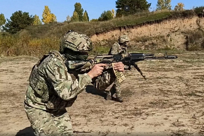 На учениях в Новой Бинарадке разведчики уничтожили террористов