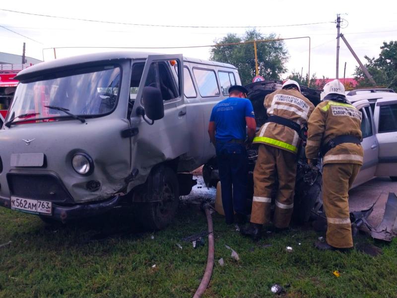 Пострадали восемь человек: в Большеглушицком районе 6 августа произошло два ДТП