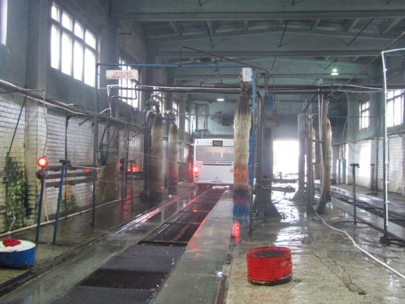 В Самаре помыли салоны общественного транспорта