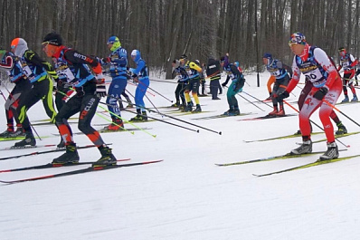 Лыжники Самарской области соревновались в Бузулукском бору 
