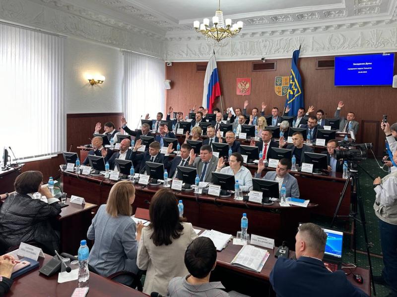 В Тольятти прошло первое заседание городской думы VIII созыва