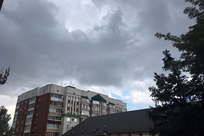 На Самару обрушились неожиданный ливень с грозой