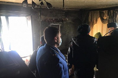 Прокуратура начала проверку пожара с тремя погибшими в Кинельском районе