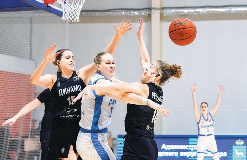 Женская баскетбольная "Самара" начала свой путь в Кубке России