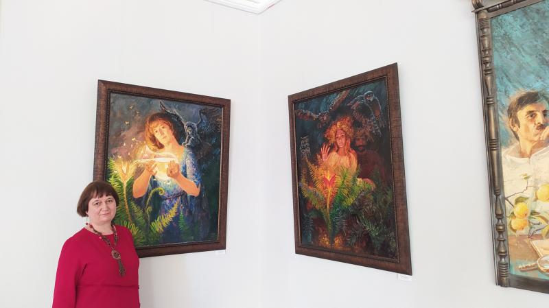 Почему летают кони: в Самаре проходит выставка работ Марии Пешковой и ее учеников
