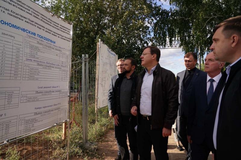 Дмитрий Азаров поставил задачу ускорить реконструкцию НФС в Отрадном