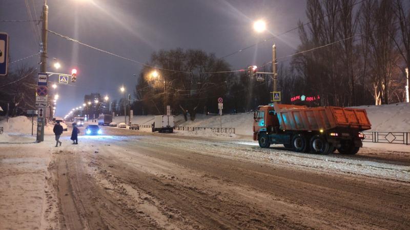 7 февраля в Самарской области из-за непогоды перекрыли участок трассы M5 "Урал"