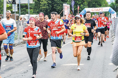 В самарском фестивале бега приняли участие почти полторы тысячи человек