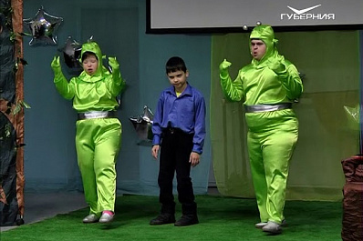 Юные артисты театральной студии Астрей из Новокуйбышевска представили зрителям миниатюры