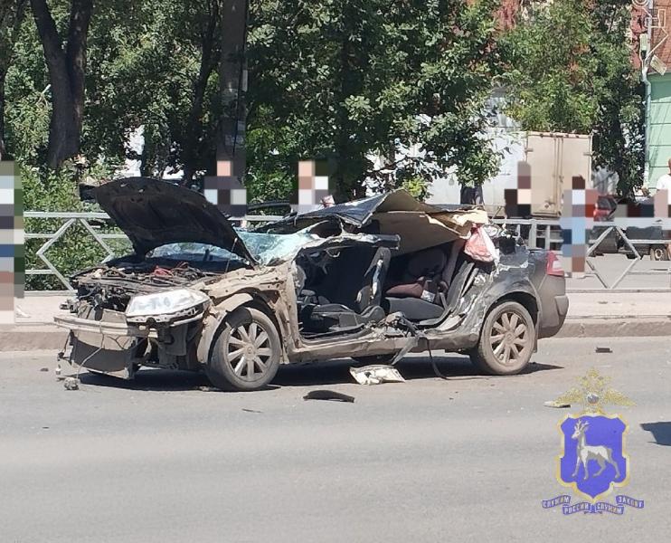 В Самаре на пересечении Физкультурной и Ново-Вокзальной произошло ДТП