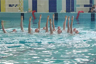 В Самаре стартовали всероссийские соревнования по синхронному плаванию "Волжская волна"