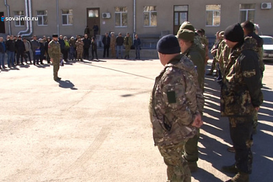 Четыре десятка казаков отправились из Самары в зону СВО