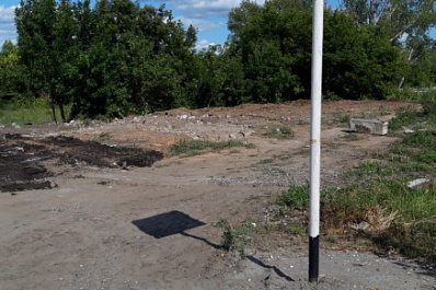 В Волжском районе ликвидировали свалку у дороги