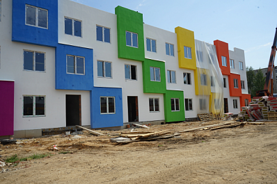 В новом жигулевском детском саду поставили окна