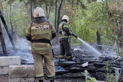 В Самаре 16 июня сгорела заброшенная дача в Крутых Ключах 
