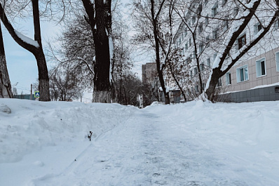 Ледяная корка: самарцам напомнили о безопасности зимой