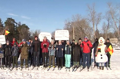   В Тольятти в рамках "Доброй субботы" прошел лыжный заезд