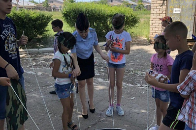 В Самарской области полицейские провели квест для школьников