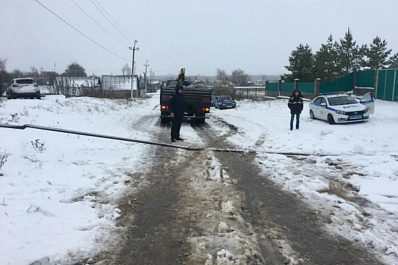 В Самарской области ликвидировали последствия ДТП с газовой трубой