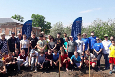 "Сад Губернии" появился на территории школы-интерната в Самарской области 