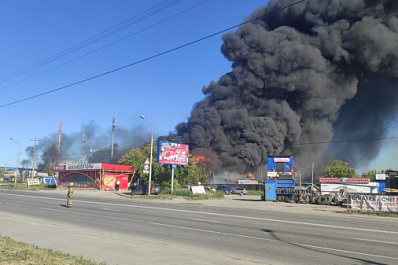 После взрыва на газовой АЗС в Новосибирске задержали директора и инженера заправки