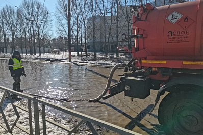 В Тольятти на Диагональной ввели двустороннее движение на время устранения подтоплений