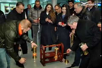 Благодатный огонь доставили в Самару прямиком из Иерусалима