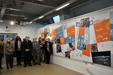 В музее "Самара Космическая" открылась выставка "В теле космонавта. На борту МКС"