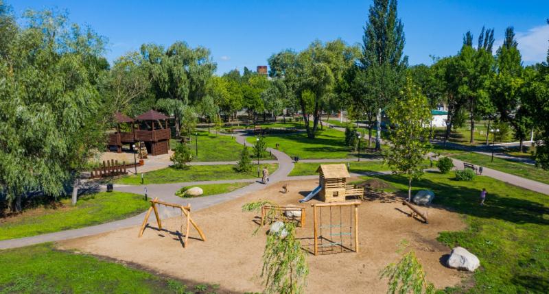 В Детском парке Кинеля появится "тренажёрка" на открытом воздухе