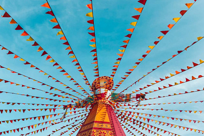 В Самаре центральную площадку Масленицы посетили более 13,5 тыс. человек